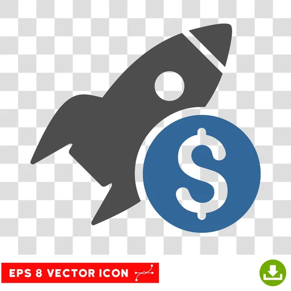 Векторная икона стартапа бизнеса — стоковый вектор
