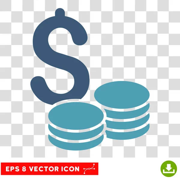 Dollar Cash Vektor eps Symbol — Stockvektor