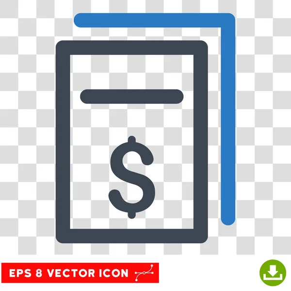 Preis Kopie Vektor eps Symbol — Stockvektor