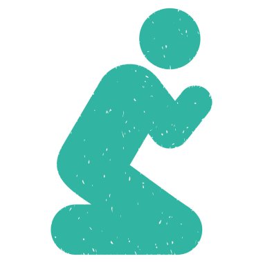 Dua grenli doku simgesini poz