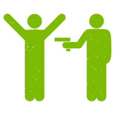 Suç hırsızlık grenli doku simgesi