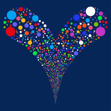 Çift topu Fireworks