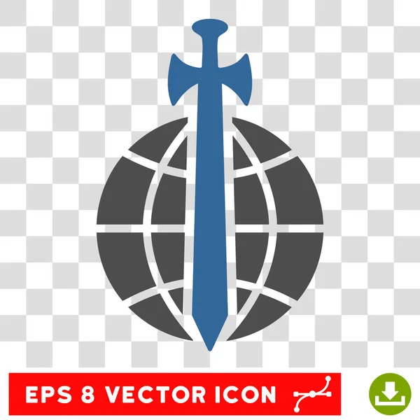 Векторная икона глобальной гвардии — стоковый вектор