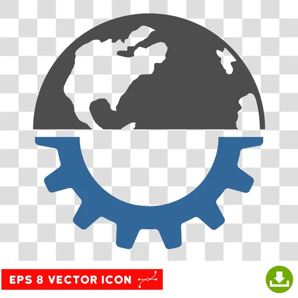 Indústria Internacional Eps Vector Icon — Vetor de Stock