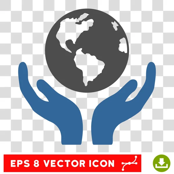 Seguro Internacional Eps Vector Icono — Vector de stock