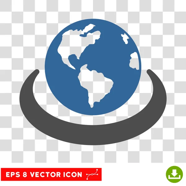 Rede Internacional Eps Vector Icon — Vetor de Stock