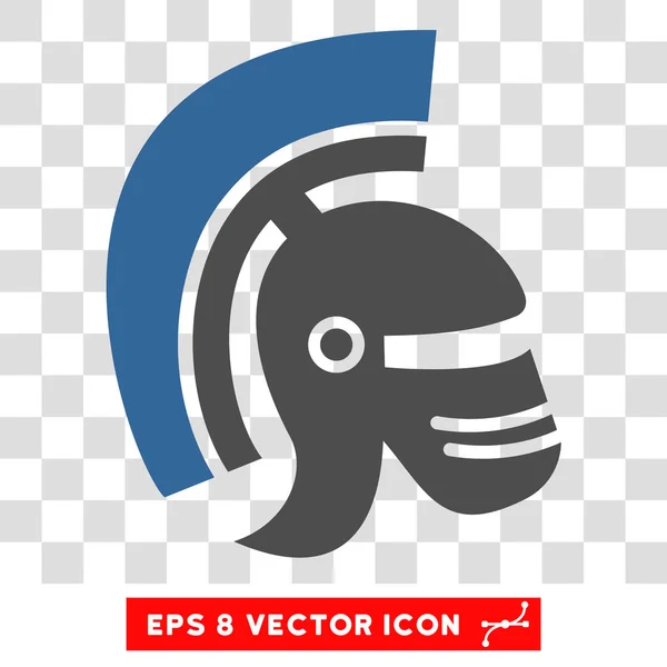 Векторная икона римского шлема — стоковый вектор
