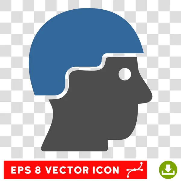 Capacete de soldado Eps Vector Ícone —  Vetores de Stock