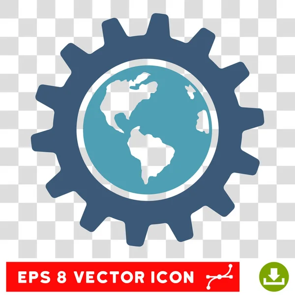 Earth inženýrství Eps vektorové ikony — Stockový vektor