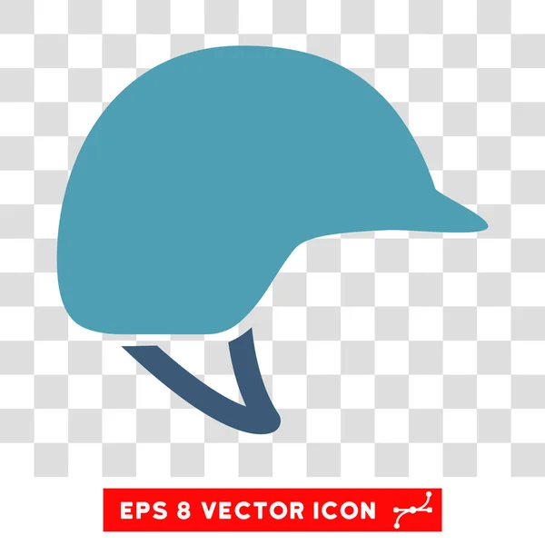 Векторная икона мотоциклетного шлема — стоковый вектор