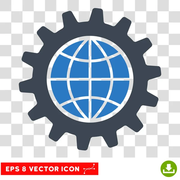Options globales Eps Icône vectorielle — Image vectorielle