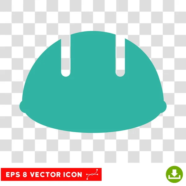 Bauhelm eps Vektorsymbol — Stockvektor