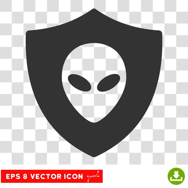Векторная икона "Защита инопланетян" — стоковый вектор