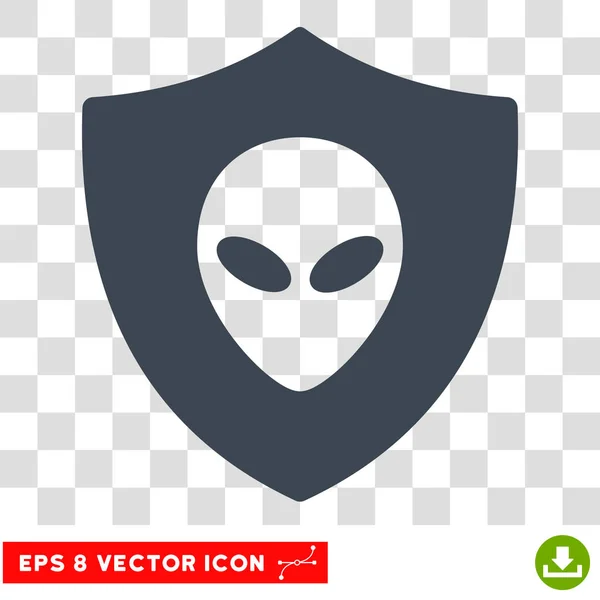 Protección alienígena Eps Vector Icono — Vector de stock