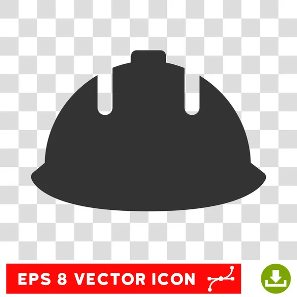 Constructor casco Eps Vector icono — Vector de stock