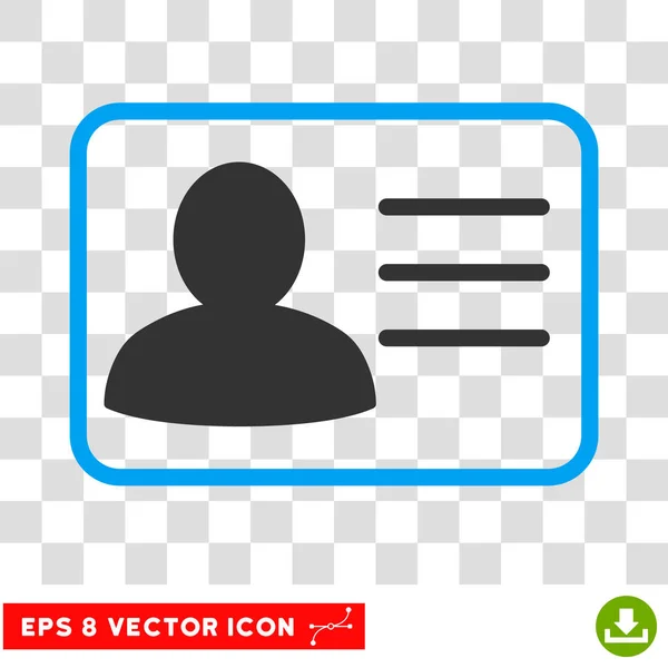 Icône vectorielle de carte de compte — Image vectorielle
