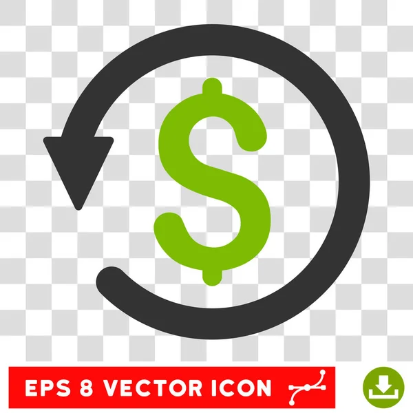 Chargeback-Vektor-Symbol — Stockvektor