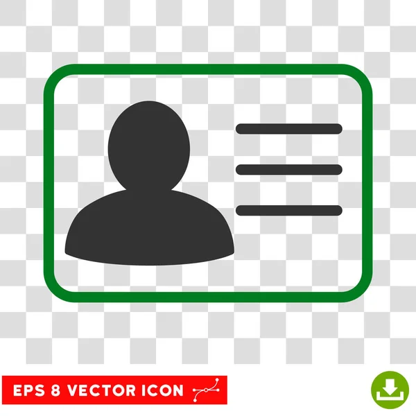 Векторная икона карты счета — стоковый вектор