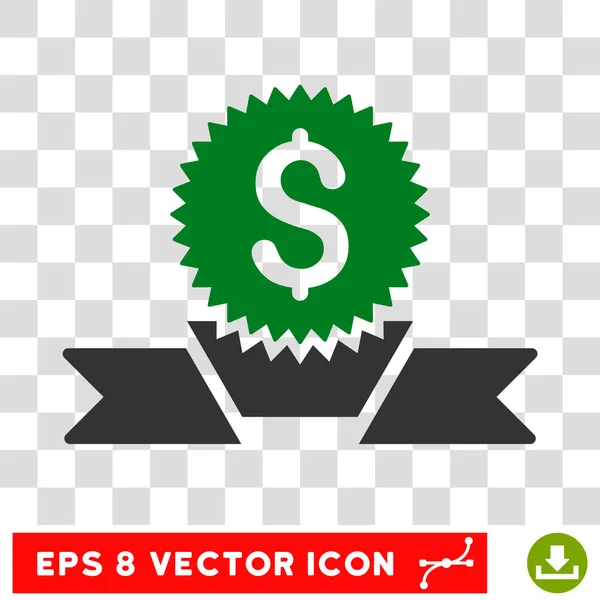 Prêmio Bancário Vector Icon — Vetor de Stock