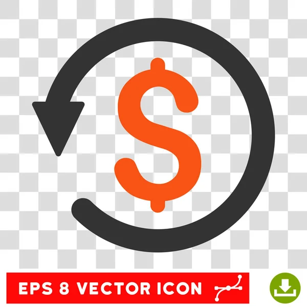 Icono de Vector de Retorno de Carga — Vector de stock