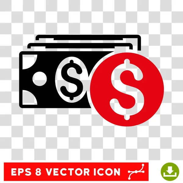 Dollar cash vecteur icône — Image vectorielle