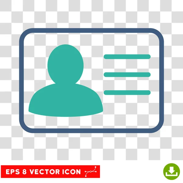 Vektor-Symbol für Kontokarten — Stockvektor