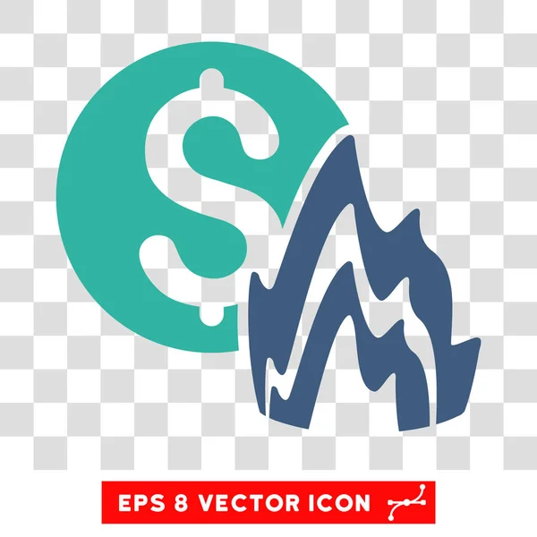 Fire Disaster Price Vector Icon — Stock Vector