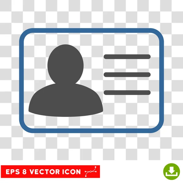 Tarjeta de cuenta Vector Icono — Archivo Imágenes Vectoriales