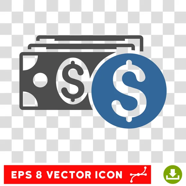 Dollar Cash Vector Icon — Stock Vector