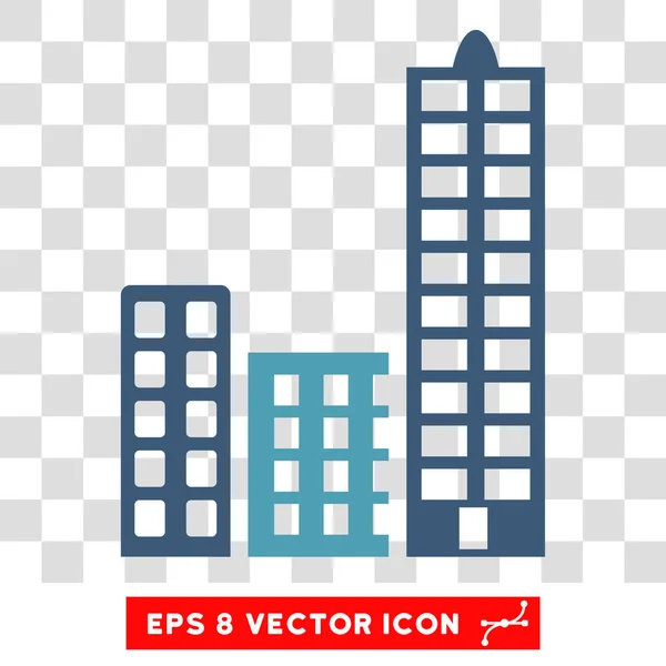 Stadt-Vektorsymbol — Stockvektor
