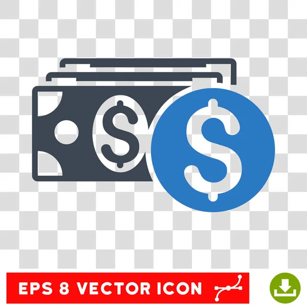 Dollar Cash Vektor Ikone — Stockvektor