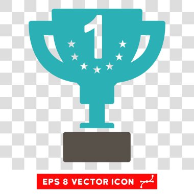 İlk ödül Eps vektör simgesi