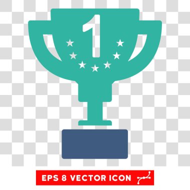 İlk ödül Eps vektör simgesi