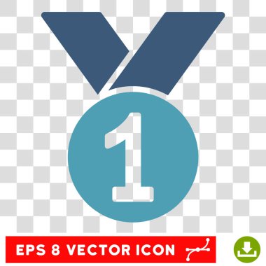 Altın madalya Eps vektör simgesi