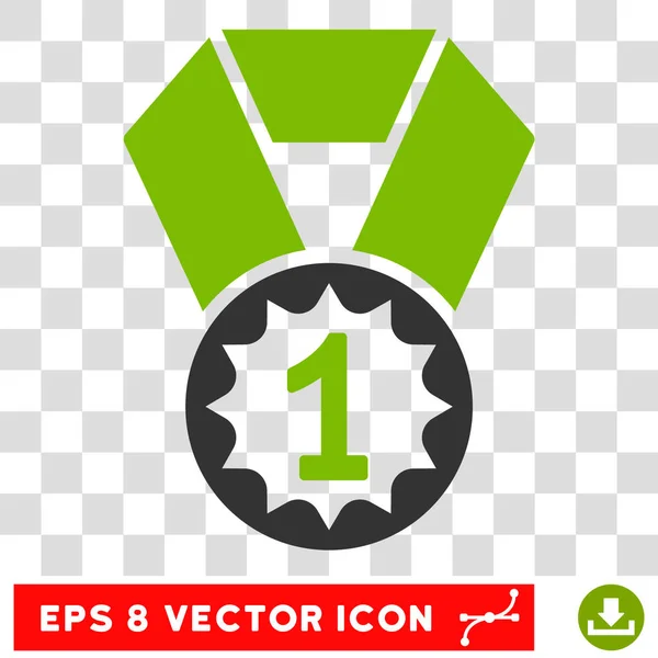 Primeiro lugar Eps Vector Ícone — Vetor de Stock