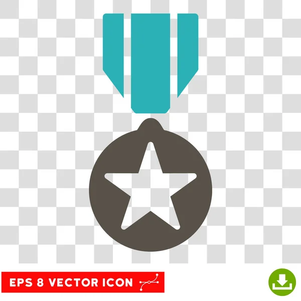Premio del Ejército Eps Vector Icono — Vector de stock