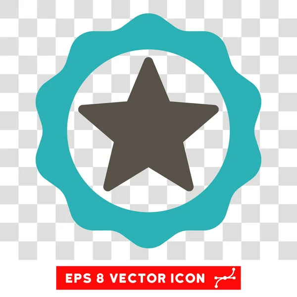 Premio Sello Eps Vector Icono — Vector de stock