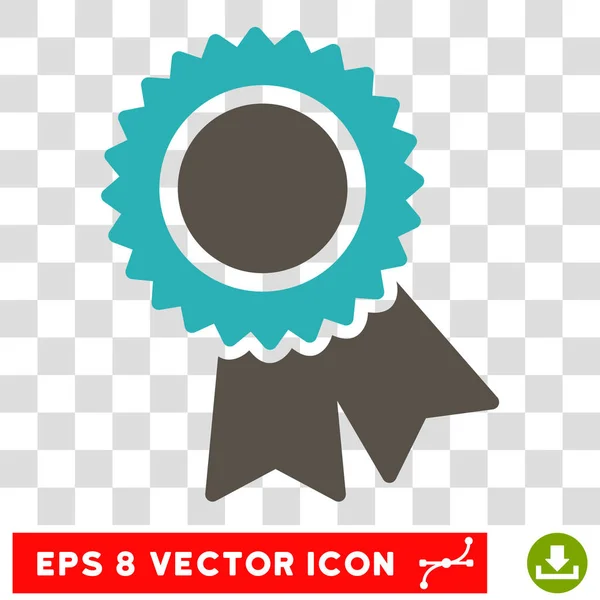 Сертификация Eps Vector Icon — стоковый вектор