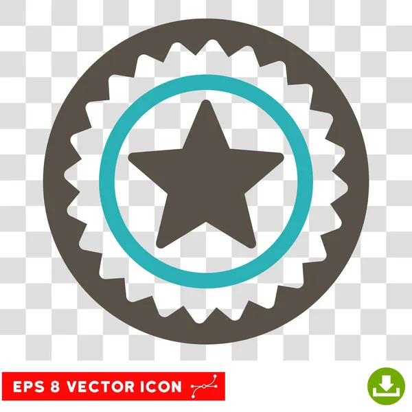 Medalj Seal Eps vektor symbol — Stock vektor