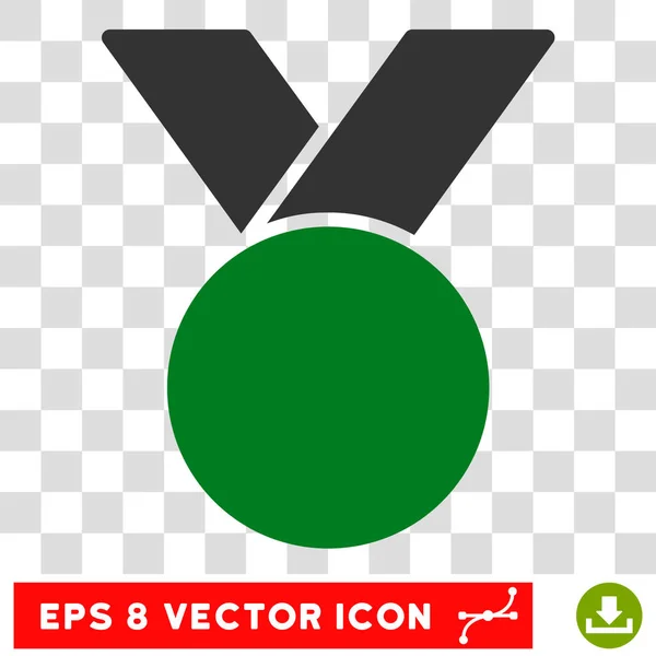 Medalla del Ejército Eps Vector Icono — Vector de stock