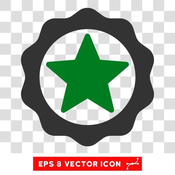 Auszeichnung Siegel eps Vektor-Symbol — Stockvektor