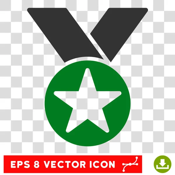 Medaille eps Vektor Ikone — Stockvektor