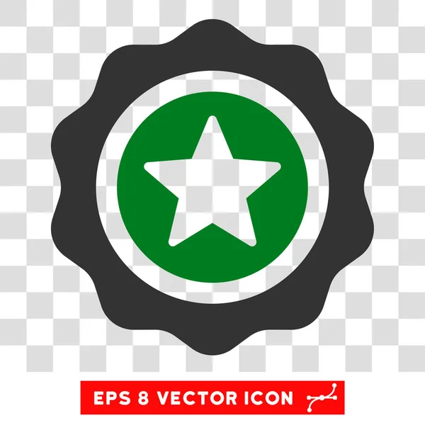 Reward Seal Eps Vector Icon — Stock Vector