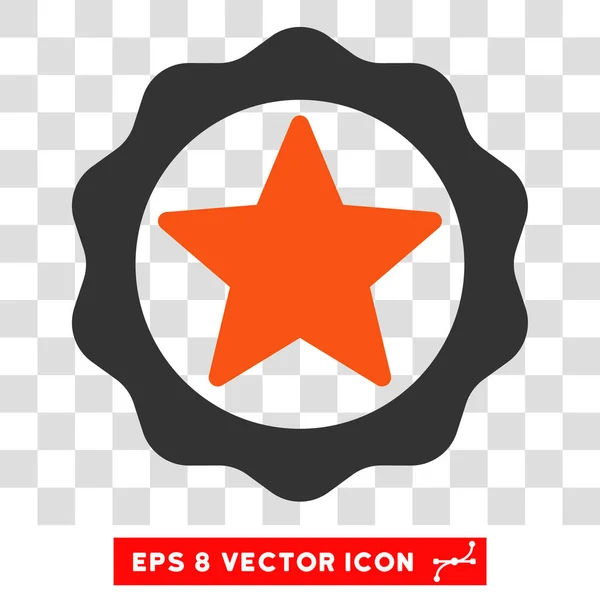 Premio Sello Eps Vector Icono — Vector de stock