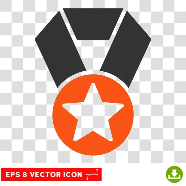 Medalha de Campeão Eps Vector Icon —  Vetores de Stock