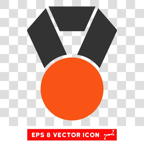 Premio Medalla Eps Vector Icono — Vector de stock