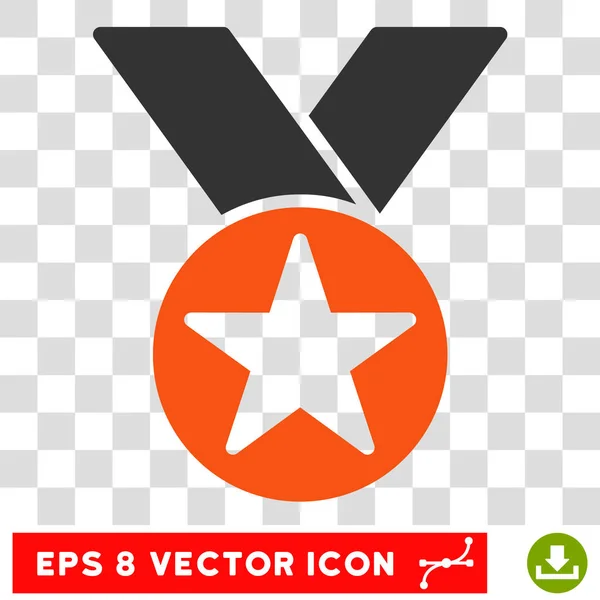 Medalha Eps Vector Ícone —  Vetores de Stock