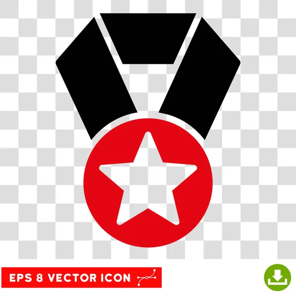 Medalha de Campeão Eps Vector Icon —  Vetores de Stock