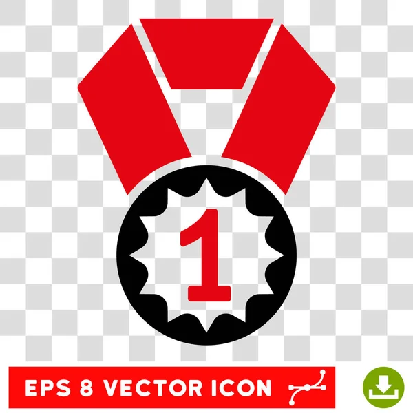 Primeiro lugar Eps Vector Ícone — Vetor de Stock