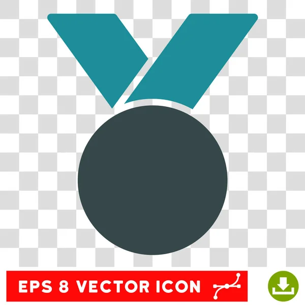 Medalha do Exército Eps Vector Ícone — Vetor de Stock